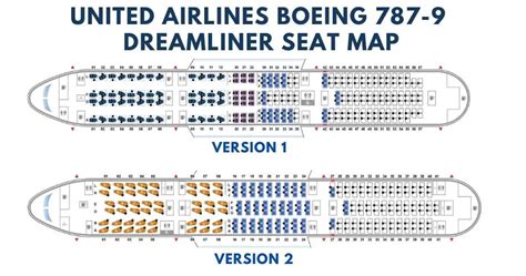 dreamliner seating plan|Seat Map United Airlines Boeing B787.